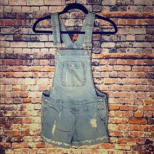Girls Overall Shorts